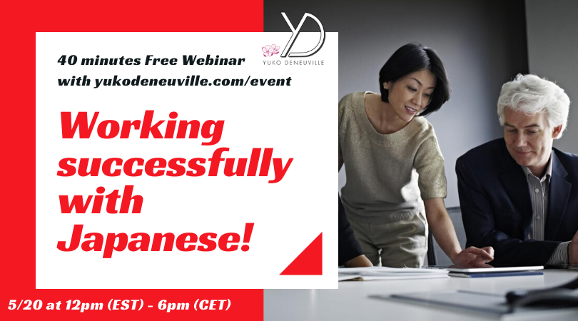 Webinar – Working successfully with Japanese!